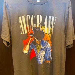 McGraw Country Concert Tee, Limited, never worn, Unisex size L